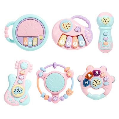 嬰兒玩具0到1歲寶寶手拍鼓音樂(lè)搖鈴嬰幼兒6個(gè)月以上12小月齡半歲
